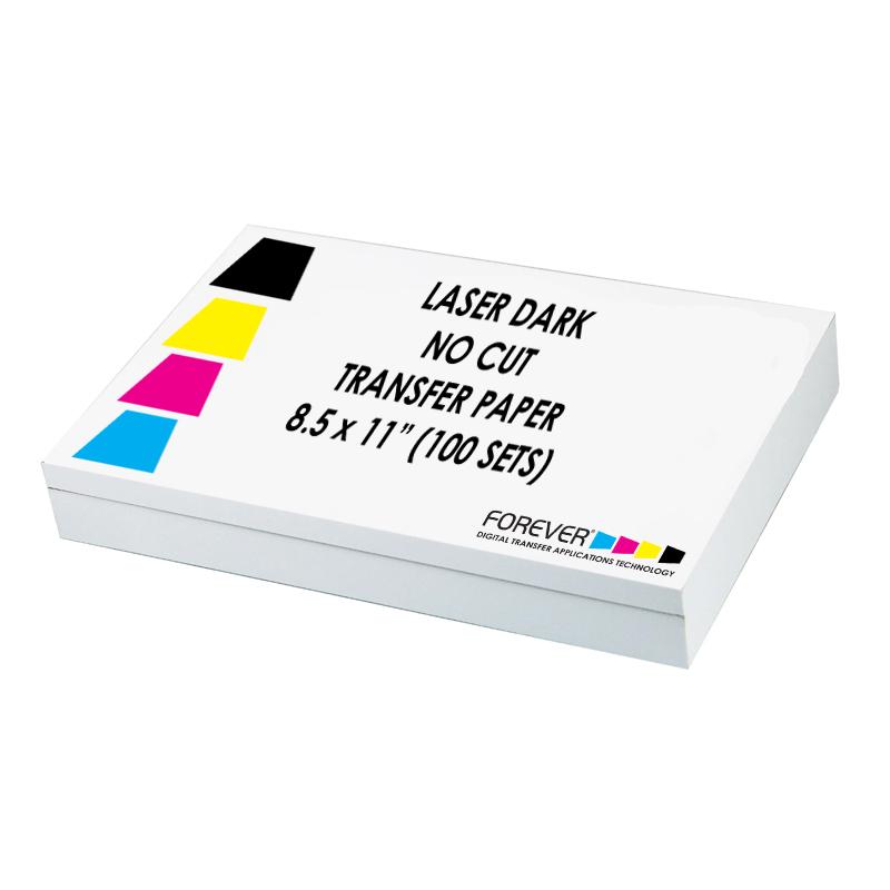 (200pcs=100 Light+100 Dark) Laser Transfer Paper A4 Paper Heat