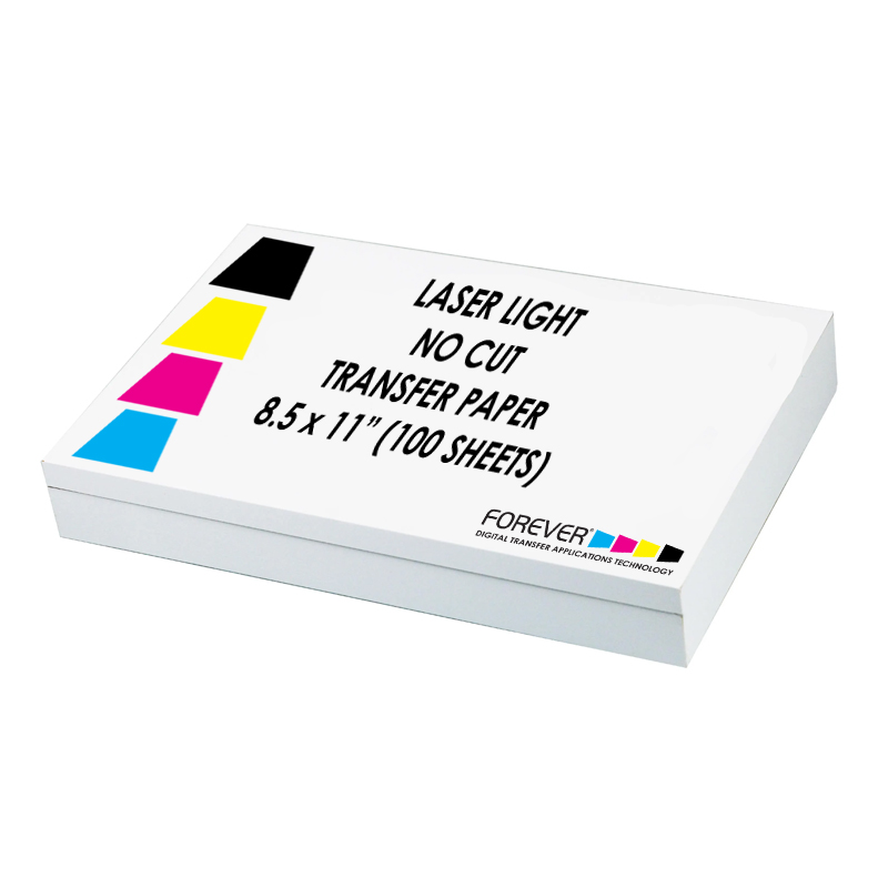Light No Cut Laser Transfer Paper – 顛覆色彩 熱轉印的專家