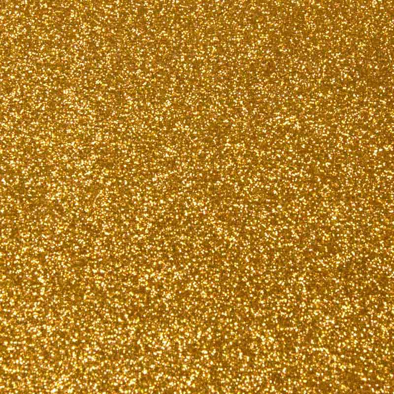 Heat Transfer Vinyl -Gold Glitter HTV 20
